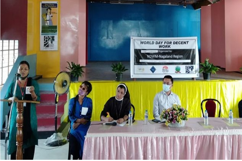 Nagaland’s domestic workers in severe agony and observes 'World day for decent work'