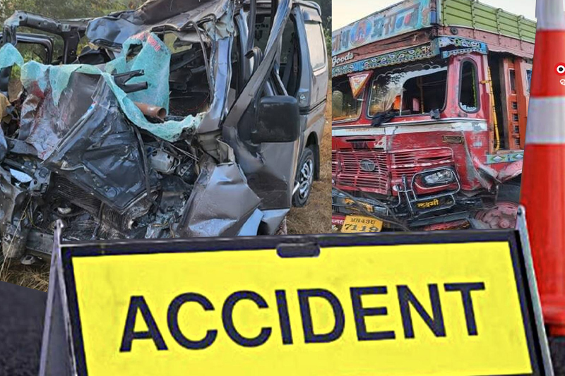 nine people killed in truck van collision on mumbai goa highway in maha