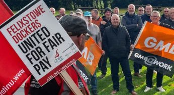 Oil workers to strike over pay at port site