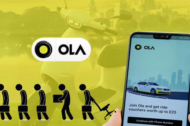 ola is set to layoff around 200 employees will be affected