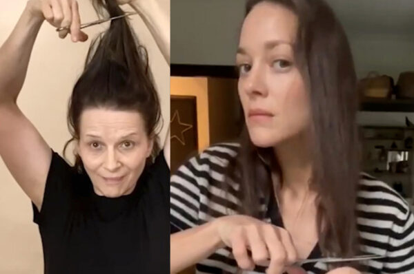 oscar winners cut off their hair for iran protesters