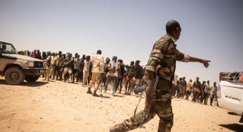 Over 300 Migrants Detained in Libyan Desert by Military Forces