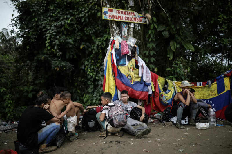 panama's measures to stem record migration via darien gap