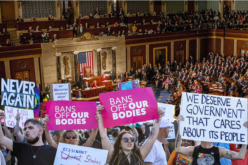 Parliament condemns US abortion ruling