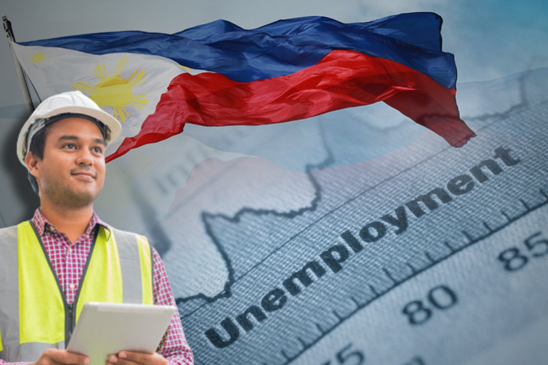 philippines' in november 2022 the unemployment rate dropped to 4.2%