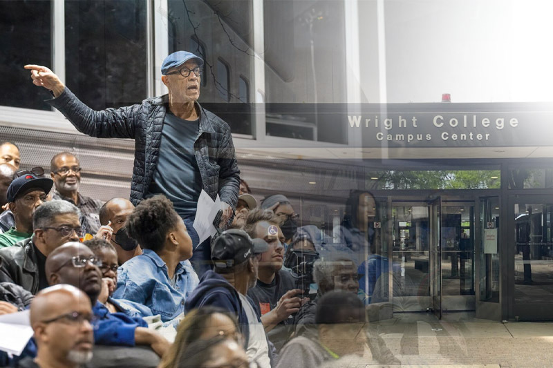 Plan to House Hundreds of Migrants at Wright College is Being Considered by the City of Chicago