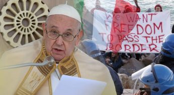 Pope urges Italians to help migrants as far right tipped to win election