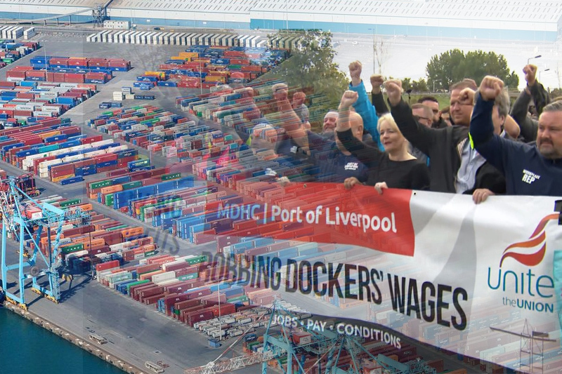 port of liverpool dock workers to stage fresh strikes