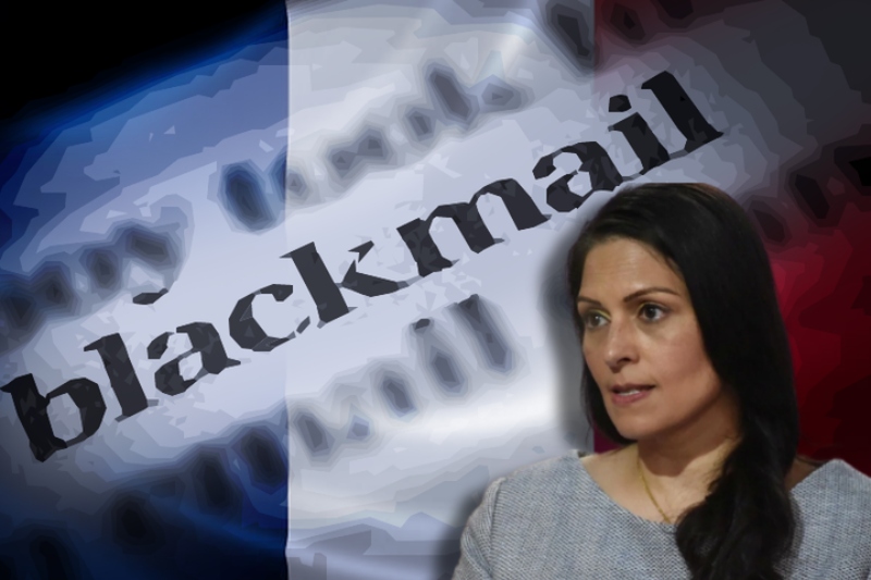 Priti Patel accused of financial blackmail by France