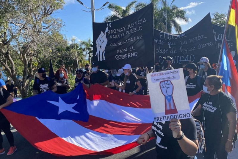 puerto rico government employees cry out against no pay raise