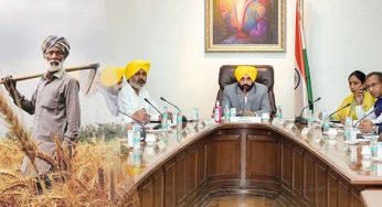 Punjab Cabinet Approves 10% Crop Loss Compensation For Farm Labourers