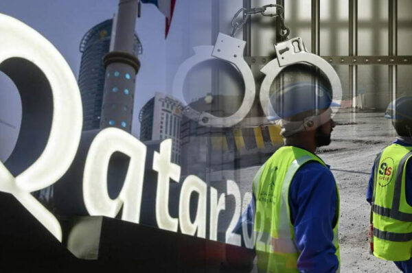 qatar world cup 60 migrant workers arrested protesting dire conditions