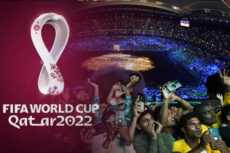 qatar's migrant workers 'celebrate' their own world cup