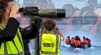 Channel Rescue volunteers patrol Kent coast to facilitate safe entry of migrants