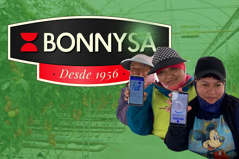 real time payment is available for bonnysa's 1,600 employees