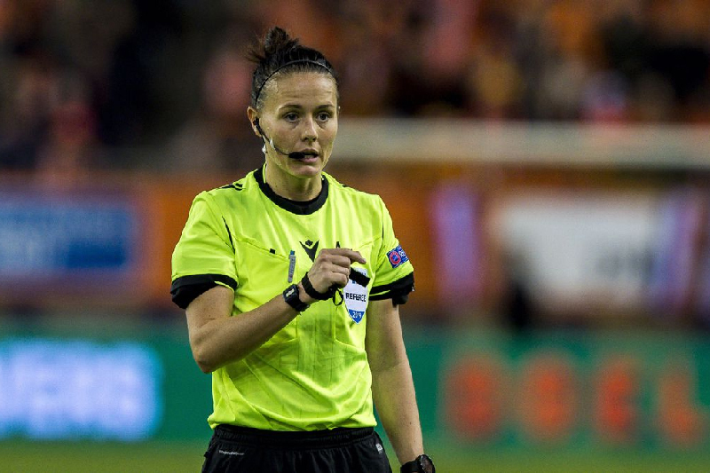 rebecca welch makes history as english premier league’s 1st female referee