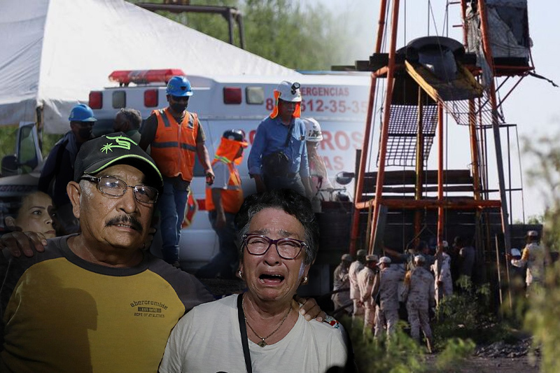 Rescuers race to free miners trapped in flooded mine in Mexico