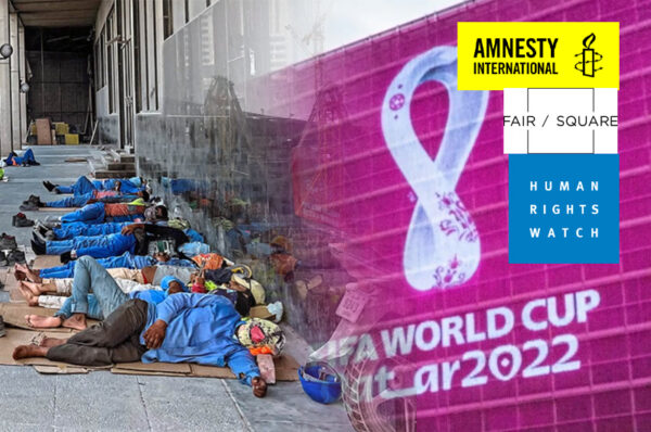 rights groups ask sponsors to press fifa and qatar on migrant worker compensation