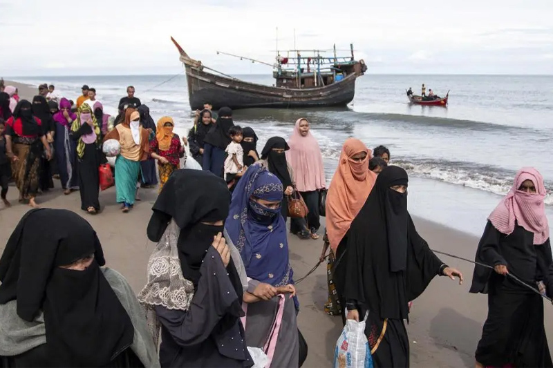 rohingya refugees detained in migration attempt to indonesia