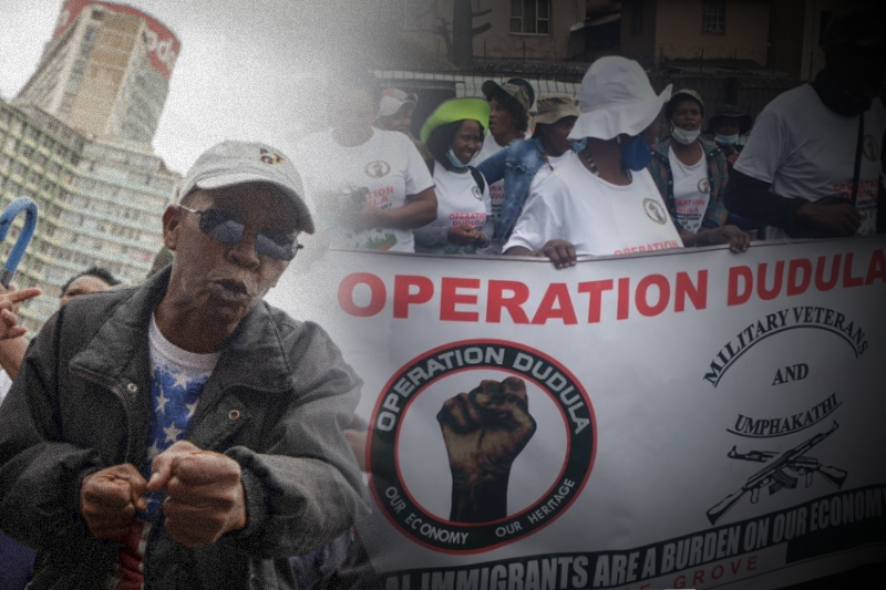 Thousands join 'Operation Dudula' protest against migrant workers in South Africa