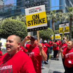 strike over 11,000 city workers walk off the job in la