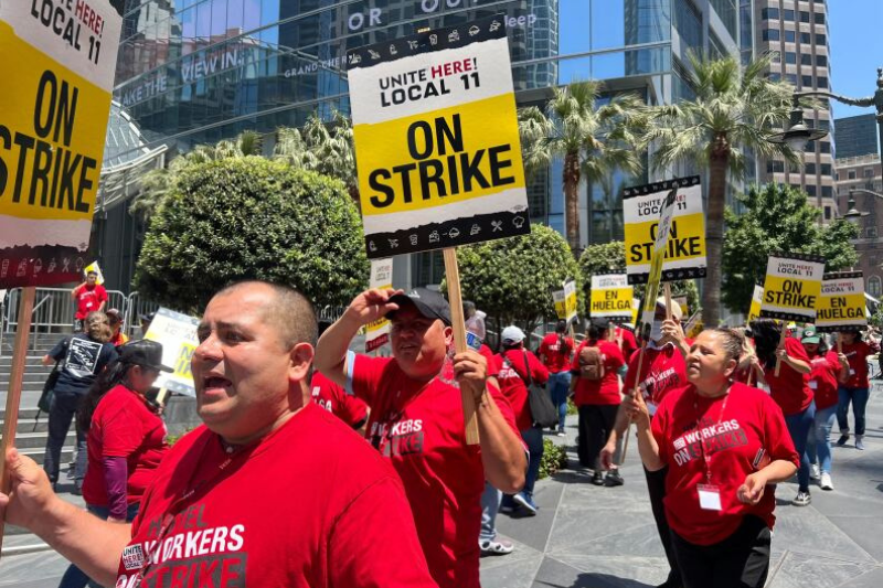 STRIKE: Over 11,000 City Workers Walk Off the Job in LA