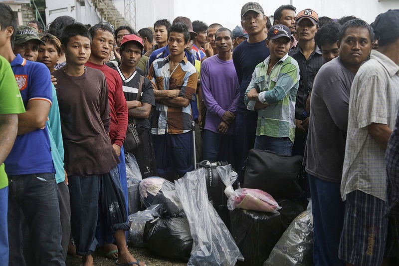 indonesia seafood from slaves