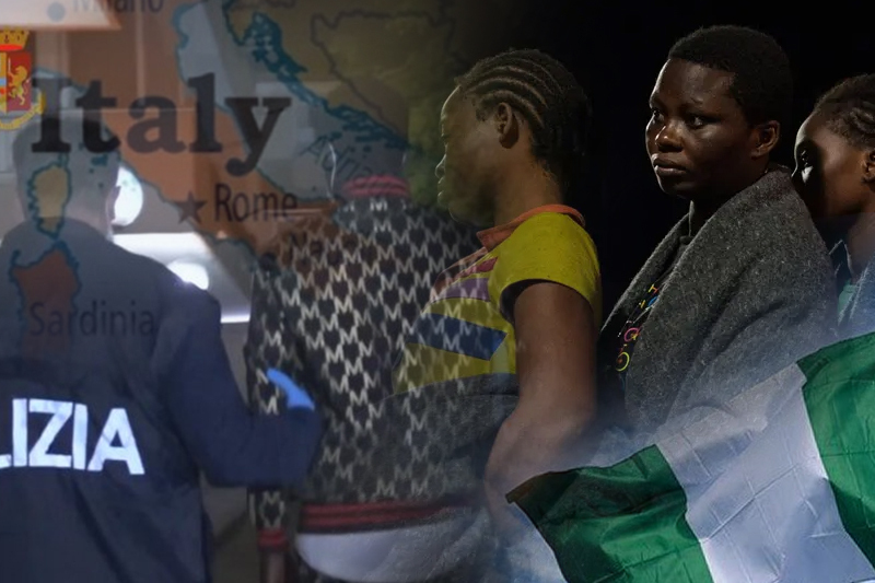 “Slave” Nigerian workers in Italy