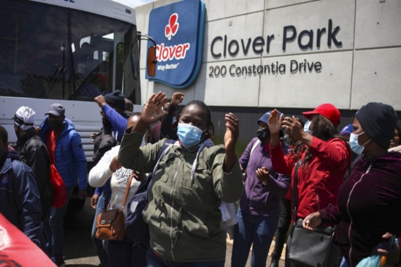south african diary company clover get worldwide support over worker rights pleas
