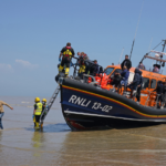 stranded migrants in a spanish patrol boat returns to senegal