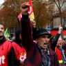 strikes disrupt french power supply as workers protest