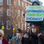 students in annapolis come together to make environmental right part of human rights