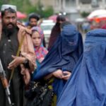 taliban orders female tv presenters in afghanistan to cover their faces