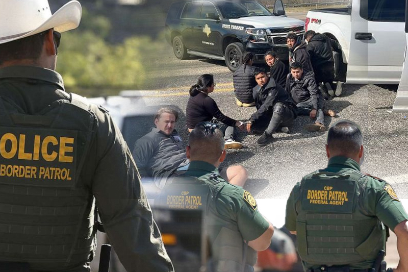 Texas border officers arrest 14 illegal immigrants, including suspected smuggler, after high-speed chase