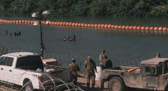 Texas ordered to remove floating barrier meant to block migrants