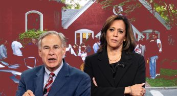 Texas sent two buses with migrants to the house of US Vice President