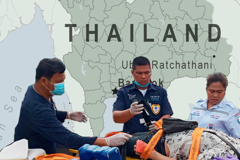 Thai Bus Crashes With 47 Migrant Workers, 2 Killed & 40 Injured