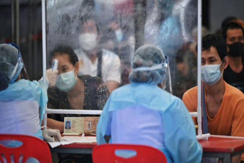 thailand migrant covid test