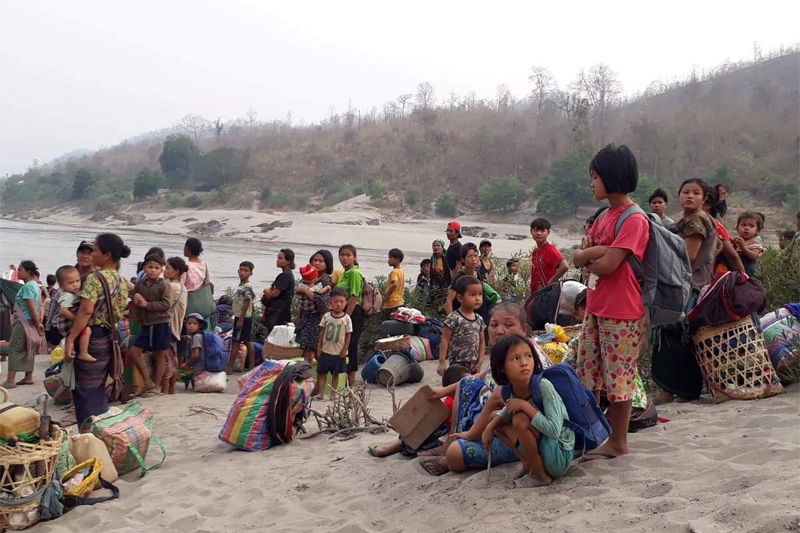 thailand pushed back myanmar refugees to border