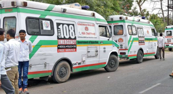 The Assam Ambulance Workers took up a protest for hike & a productive workspace