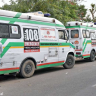 the assam ambulance workers took up a protest for hike & a productive workspace