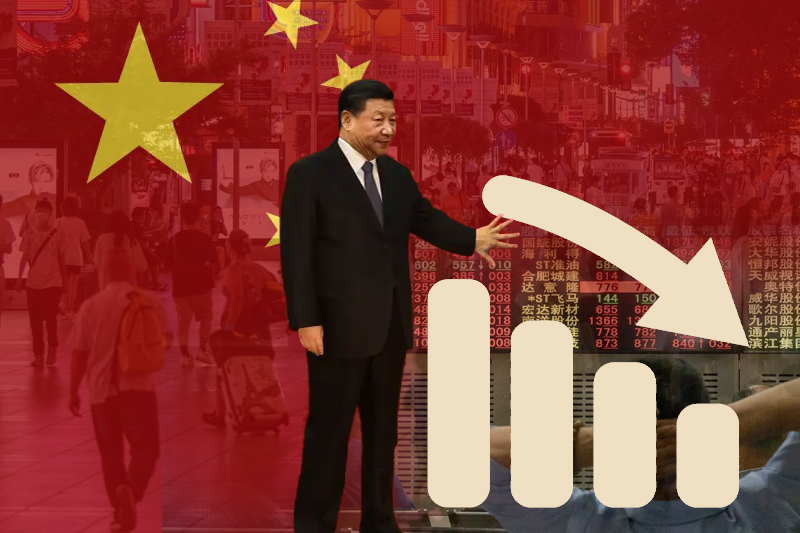 the chinese economy is in a bad state and may remain so for some time.