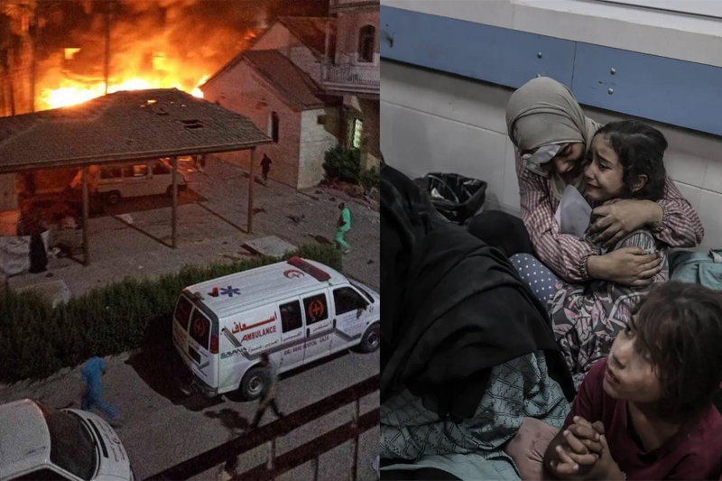 the deadly israeli strike on a gaza hospital; what’s the reality