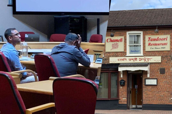 the owner of the restaurant admitted that he hired illegal workers