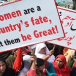 the women of pakistan march in solidarity on international women’s day despite threats from extremists and other interest groups.