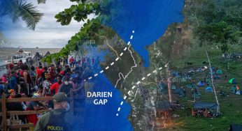 Thousands wait in Colombian town on trek to reach Darien Gap