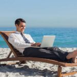 top 5 tips for a perfect workcation; enjoy your vacation with work