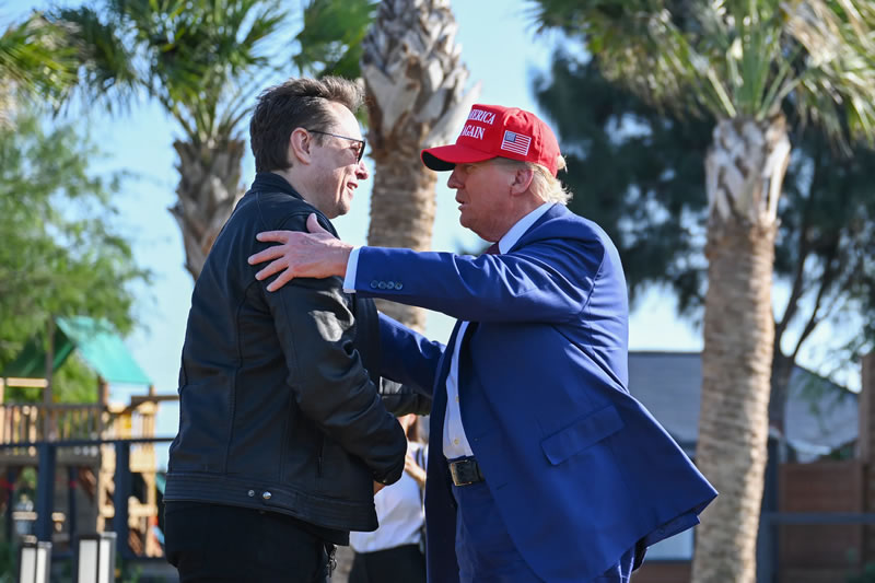 trump and musk