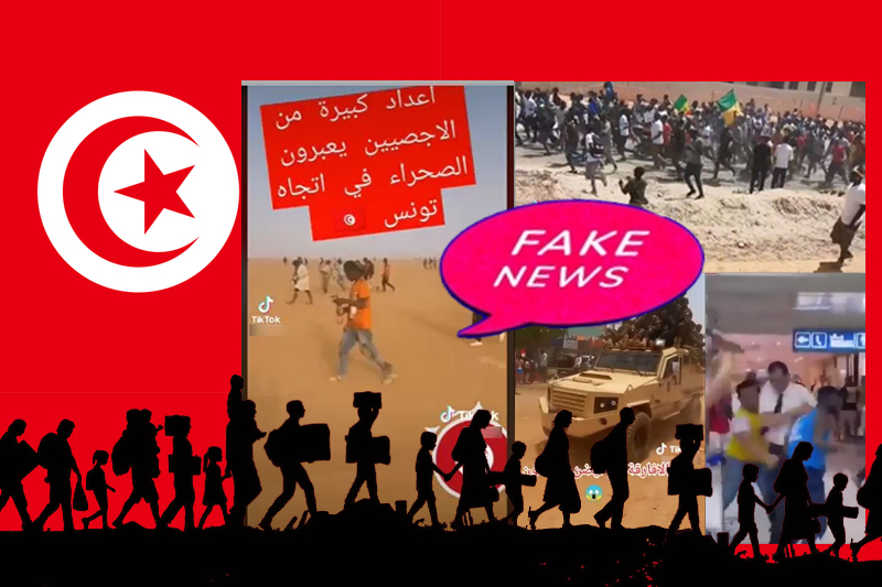 Tunisia migrants: False content goes viral on social media