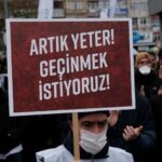 turkish workers protest against unfair work practices